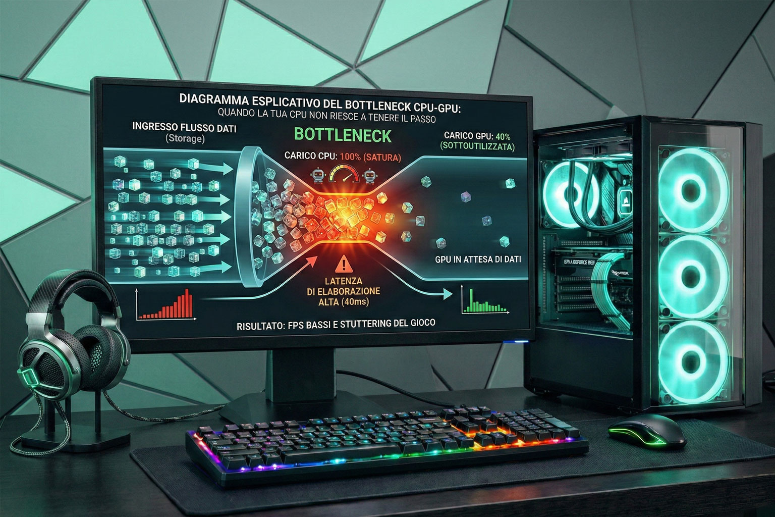 Come capire se il tuo PC fa bottleneck con la GPU