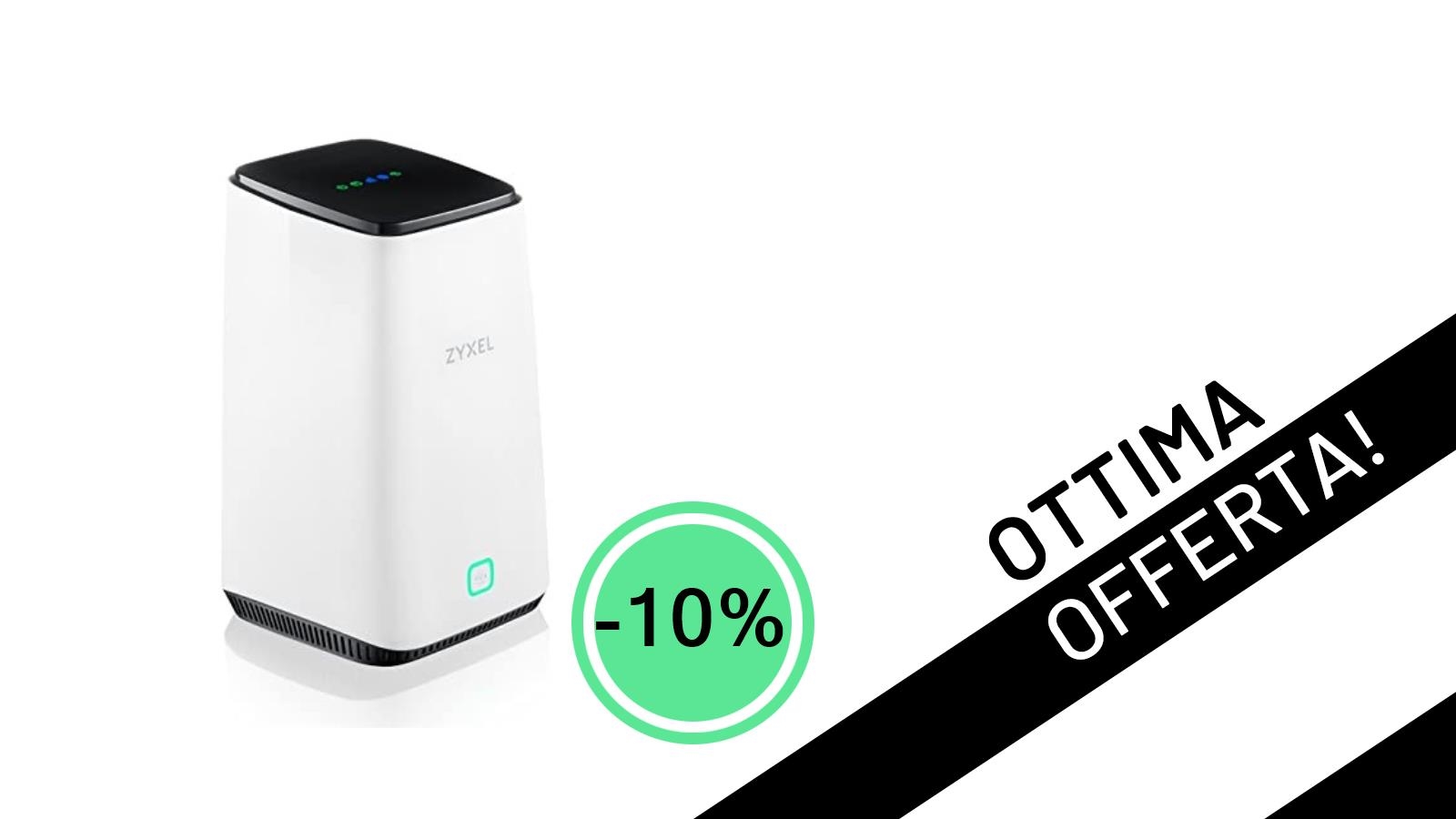 Zyxel Nebula FWA510: Il Router 5G WiFi 6 con SIM è in offerta lampo al -10%!