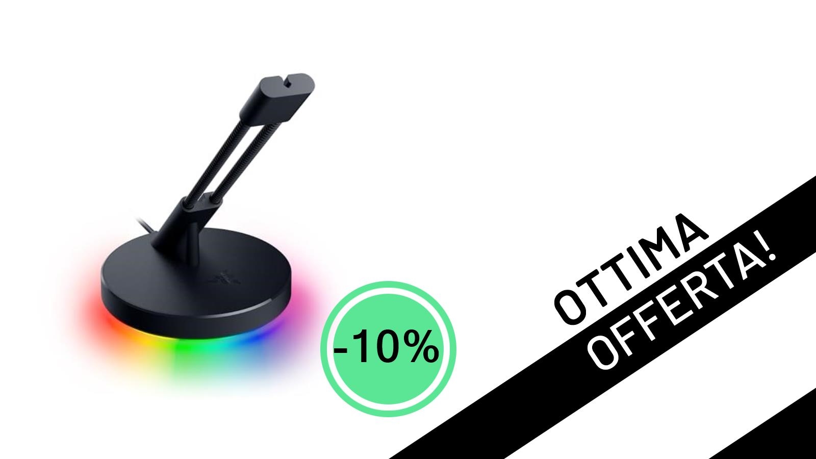 Razer Mouse Bungee V3 Chroma: Il Tuo Vantaggio Gaming Ora al -10%!