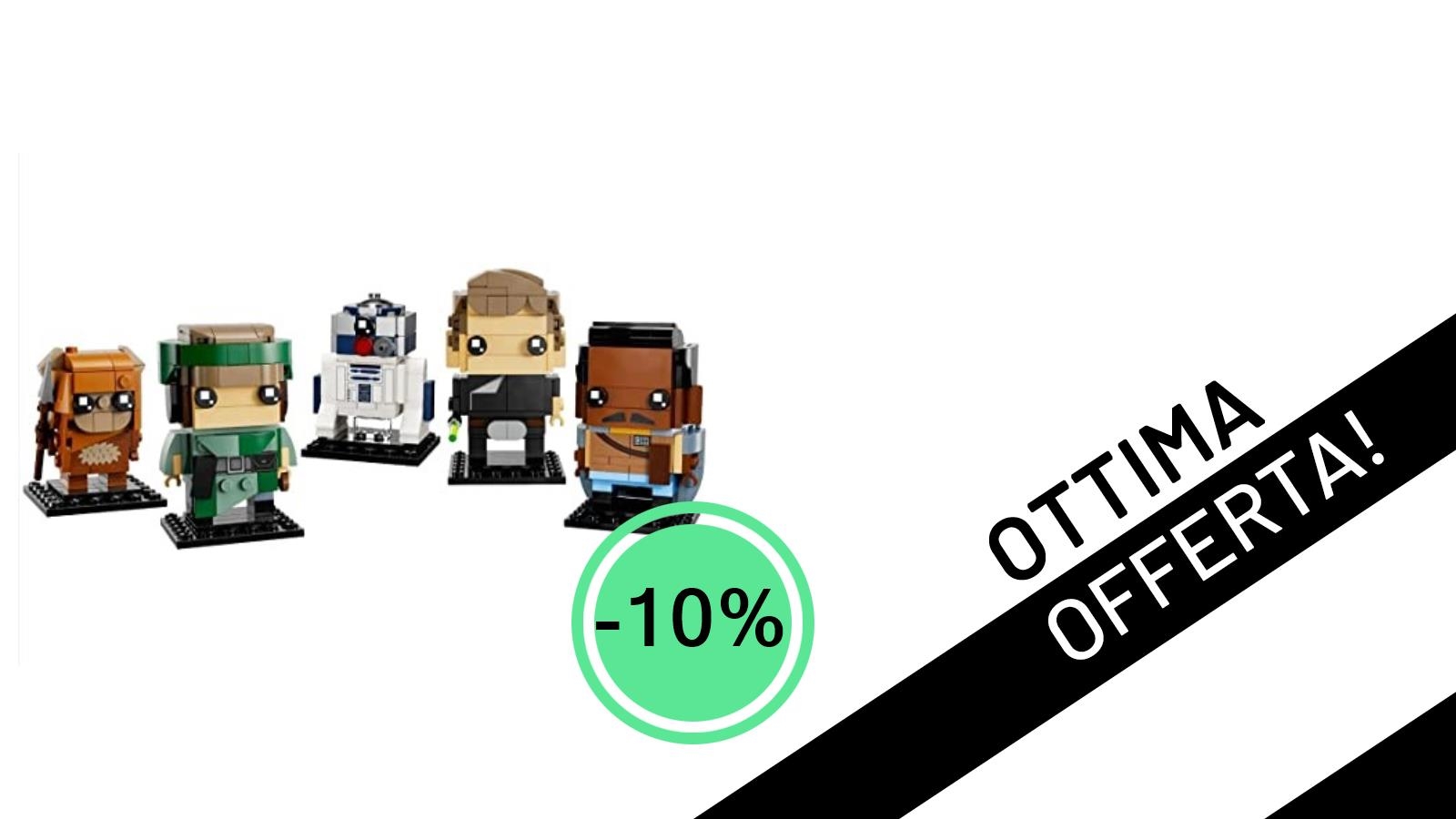 LEGO Brickheadz Eroi della Battaglia di Endor™: Un'Offerta Stellare da Non Perdere!