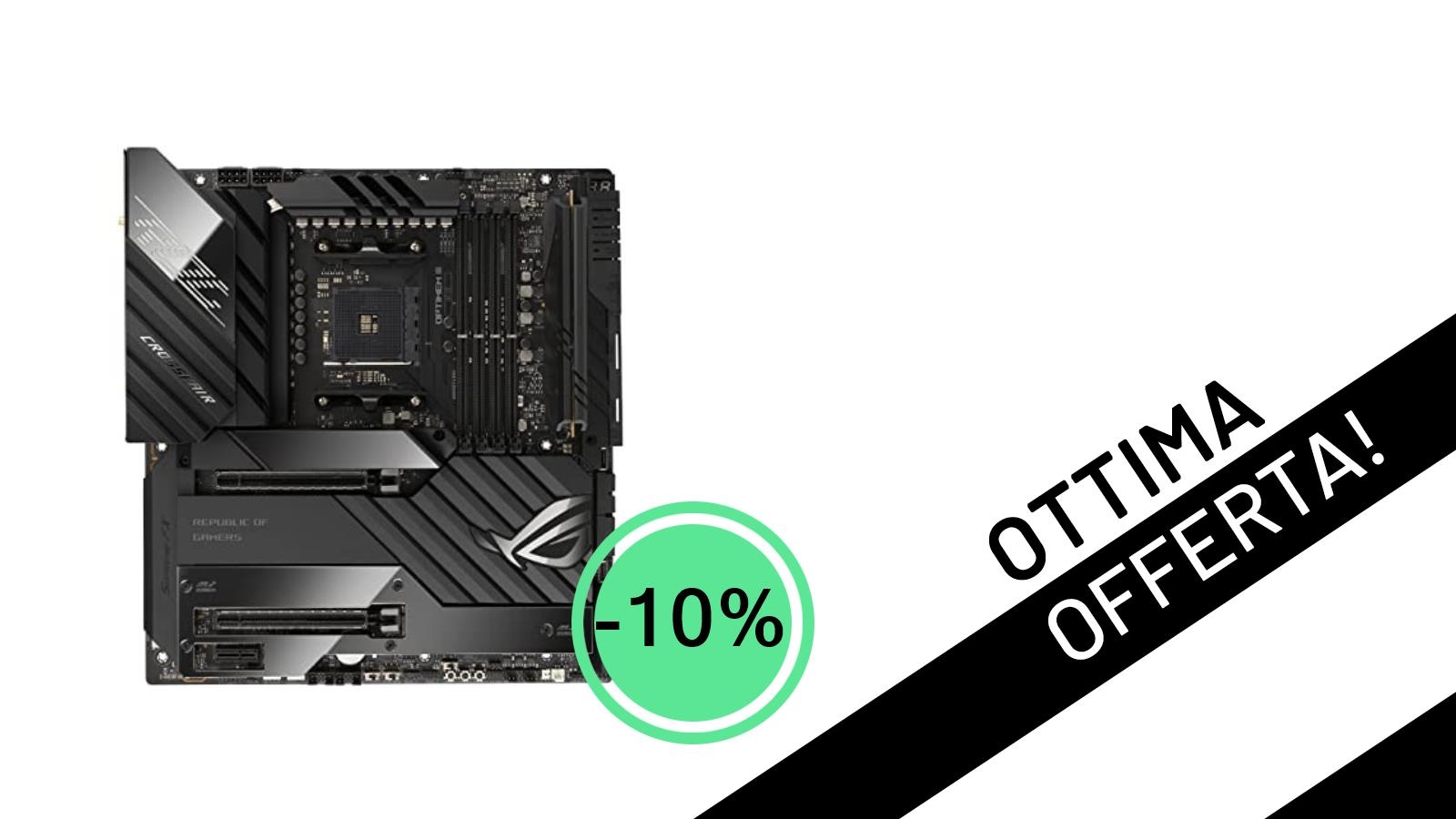 Offerta Esclusiva: ASUS ROG CROSSHAIR VIII EXTREME, la Scheda Madre Definitiva, Scontata del 10%!