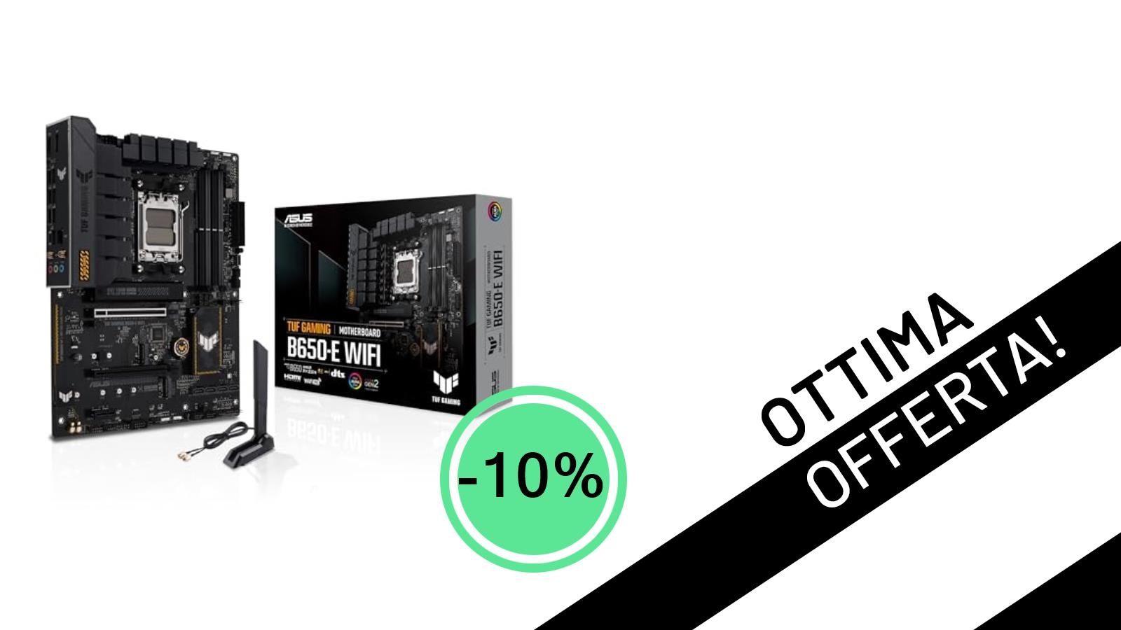 Offerta Imperdibile: La Scheda Madre ASUS TUF GAMING B650-E WIFI al Minimo Storico!