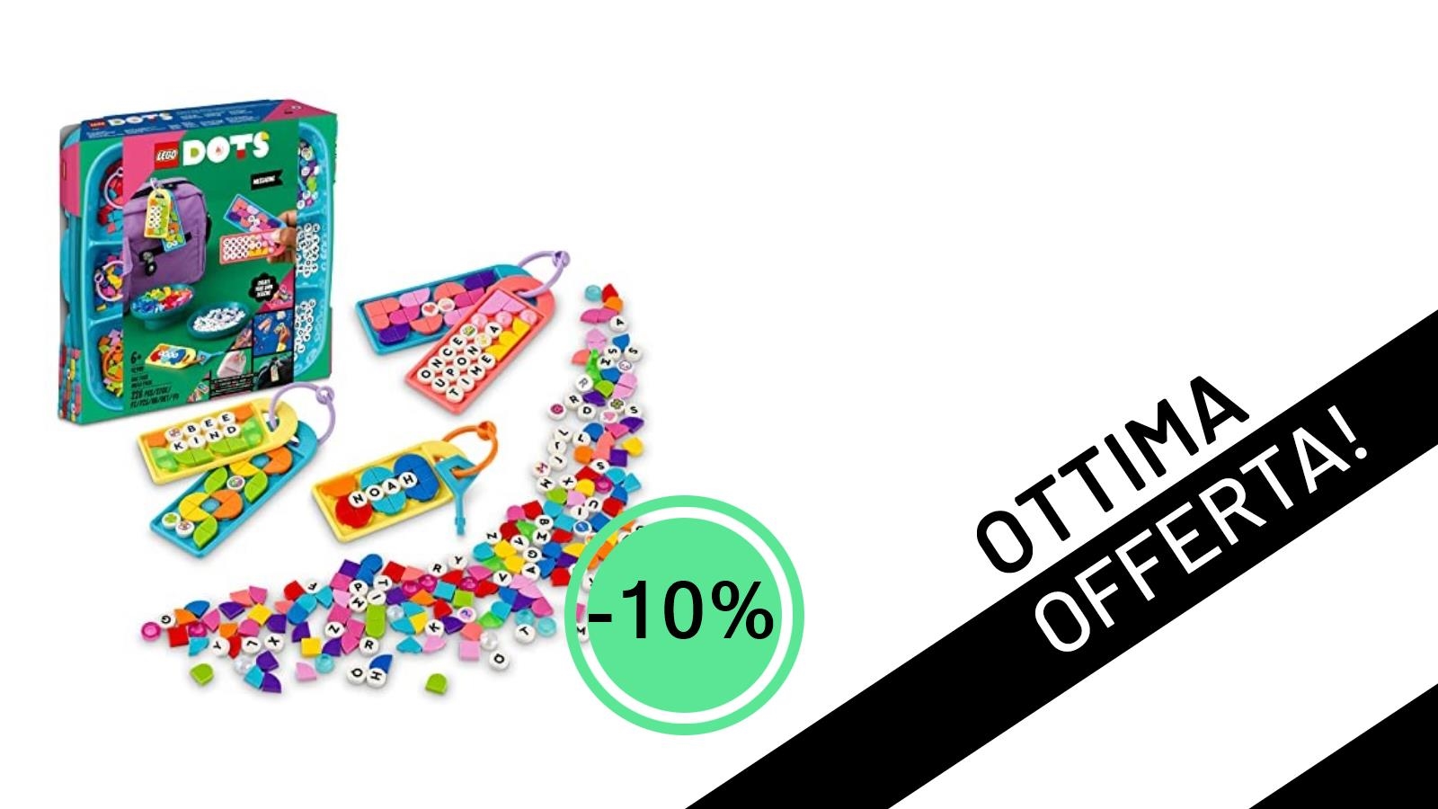 Offerta Imperdibile: LEGO DOTS 41949 Multipack Bag Tag - Messaggi con il -10% di Sconto!