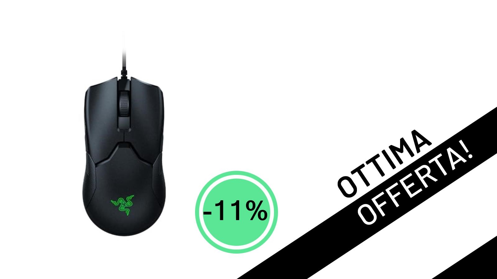 Razer Viper Gaming Mouse: Leggero, Preciso e in Offerta a 80€ – Non Fartelo Scappare!