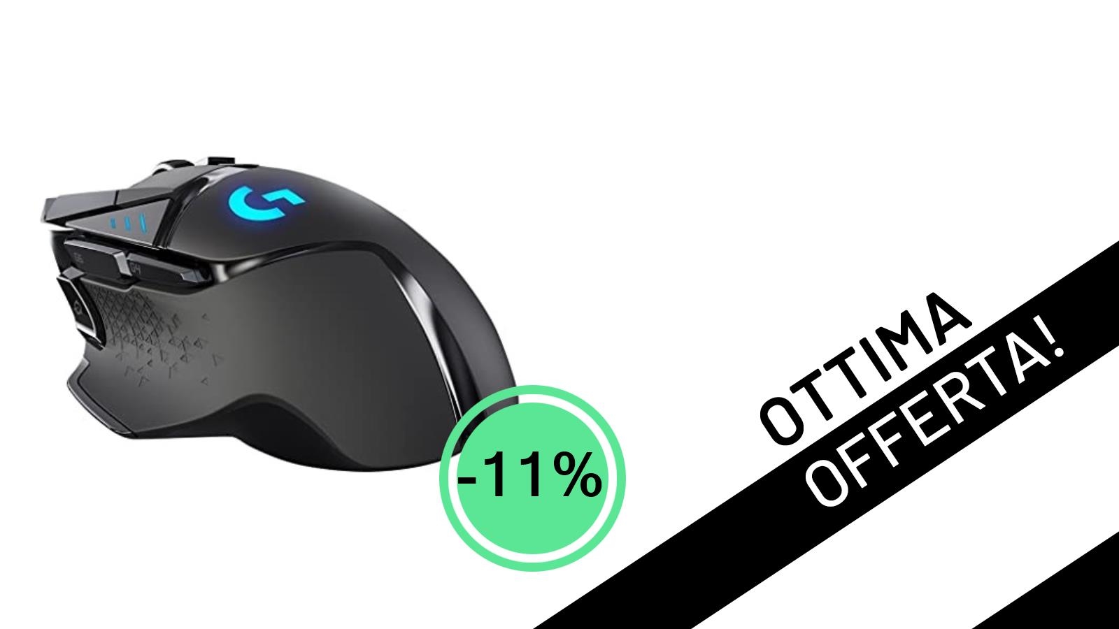 Logitech G502 LIGHTSPEED: L'iconico Mouse Gaming Wireless in Offerta Imperdibile!