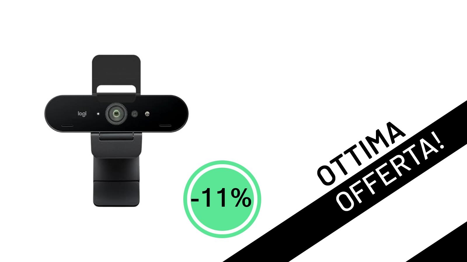Logitech BRIO 4K: L'Eccellenza per Streaming e Videoconferenze a un Prezzo Irripetibile!