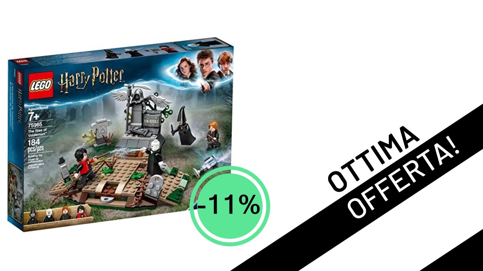 Imperdibile Offerta sul Set LEGO Harry Potter 75965: L'Ascesa di Voldemort ti aspetta!