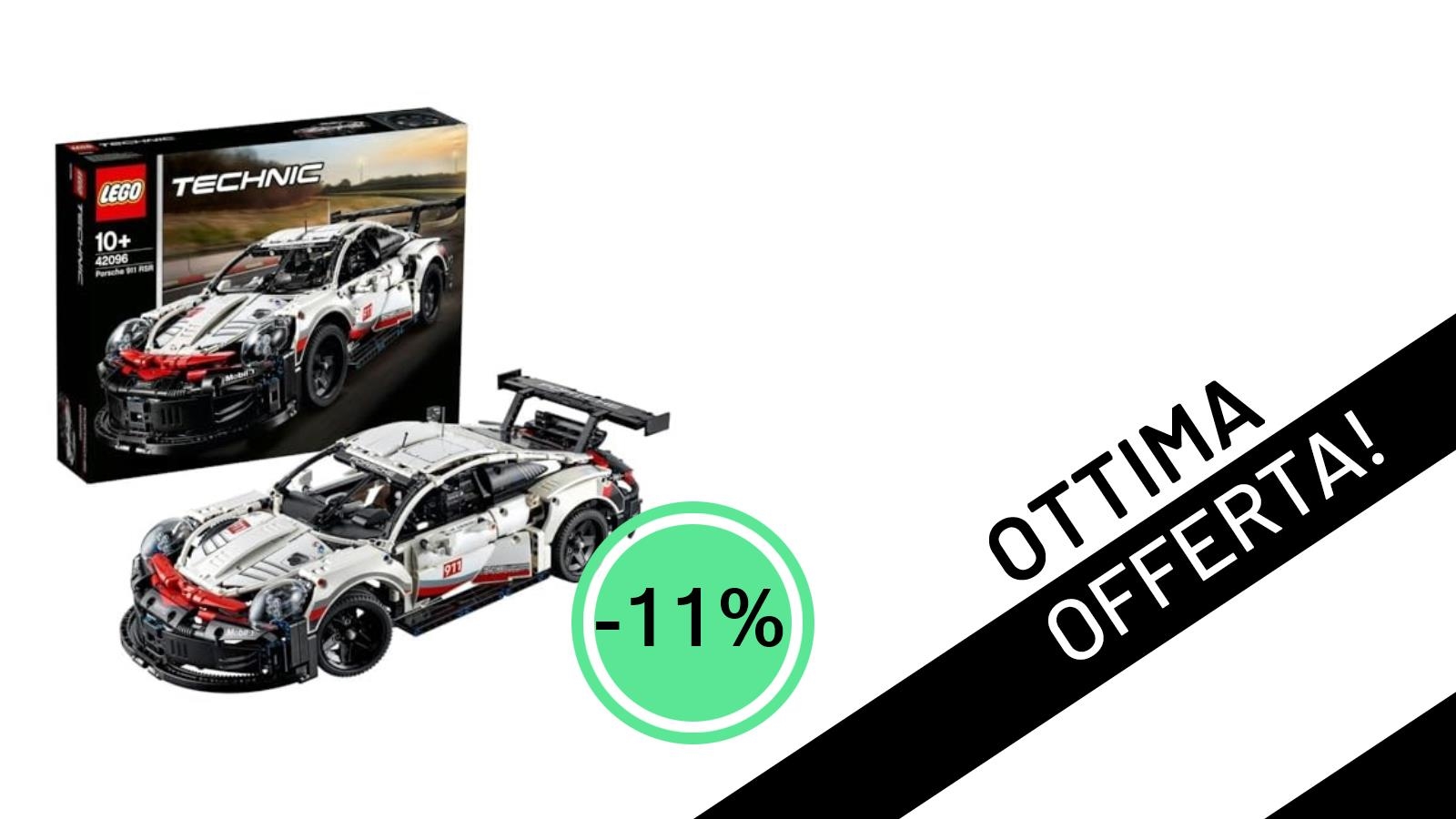 Sconto Esclusivo sulla LEGO Technic Porsche 911 RSR: Il Modellino da Collezione che Aspettavi!