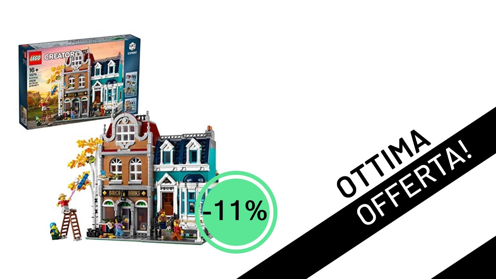 Un Sogno per gli Appassionati LEGO: La Libreria 10270 a un Prezzo Mai Visto!