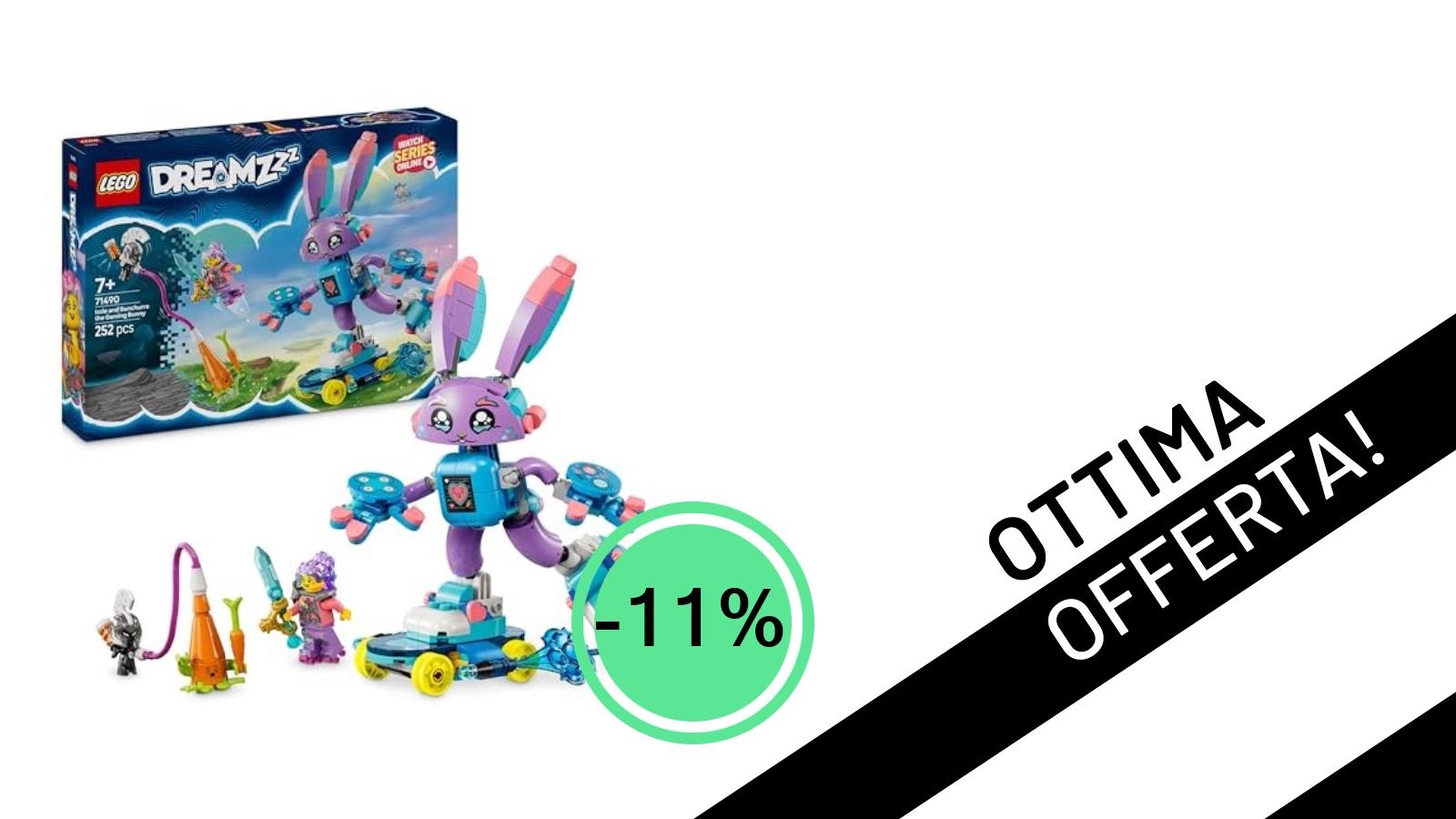 Sogno o Realtà? Il Set LEGO DREAMZzz di Izzie e Bunchurro è tuo con uno Sconto da Non Perdere!