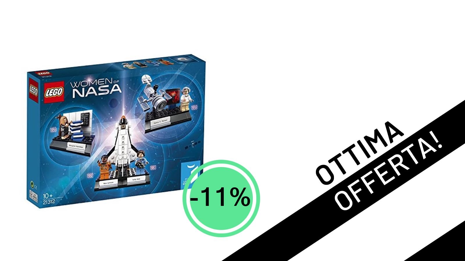 Offerta Spaziale! LEGO Ideas Le Donne della NASA Scontato dell'11% a soli 69,89€