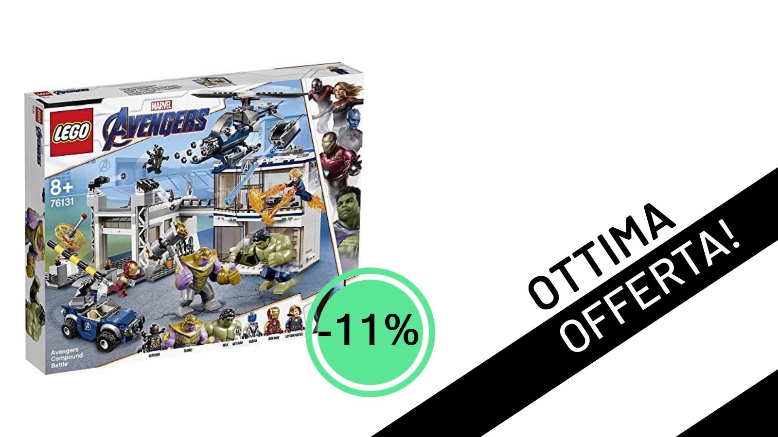Offerta Imperdibile: LEGO Avengers 76131 con Thanos e Hulk a soli 159,90€!