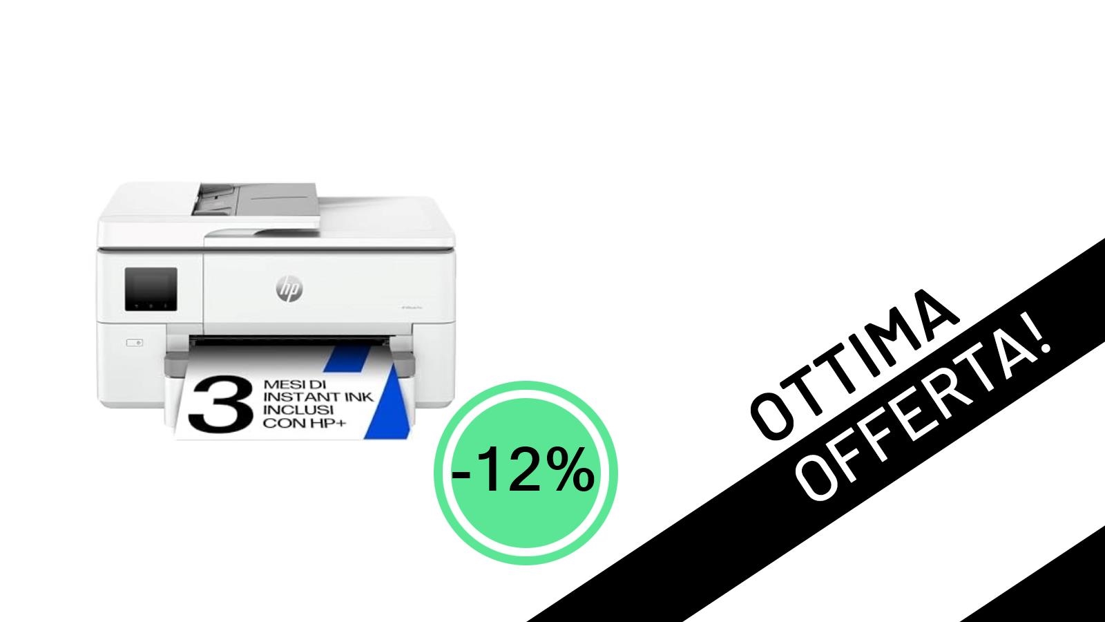 HP OfficeJet Pro 9720e: La Stampante Multifunzione per Grandi Formati in Offerta Imperdibile!