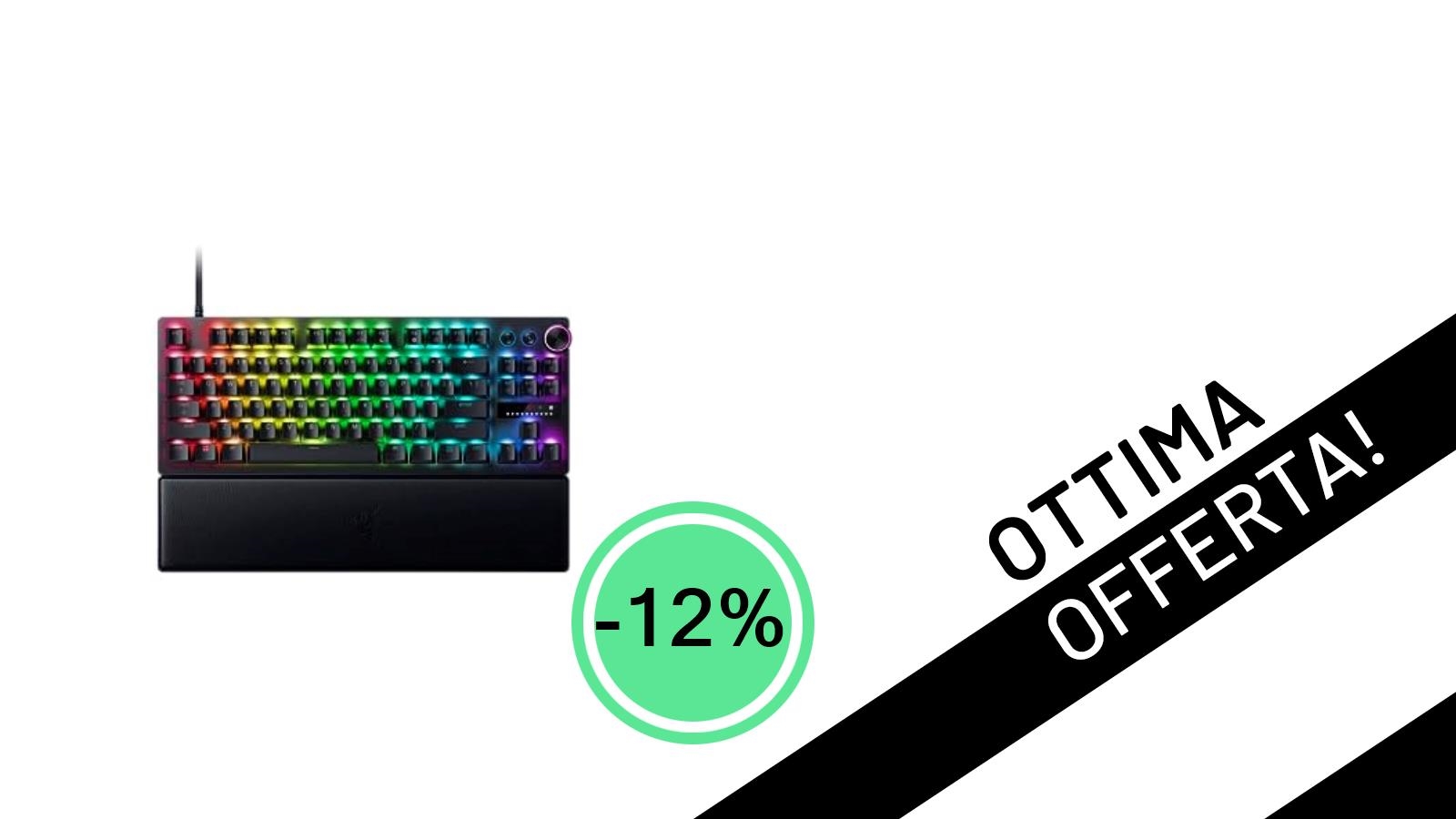 Razer Huntsman V3 Pro Tenkeyless: L'Elite del Gaming e-Sport a un Prezzo Irripetibile!