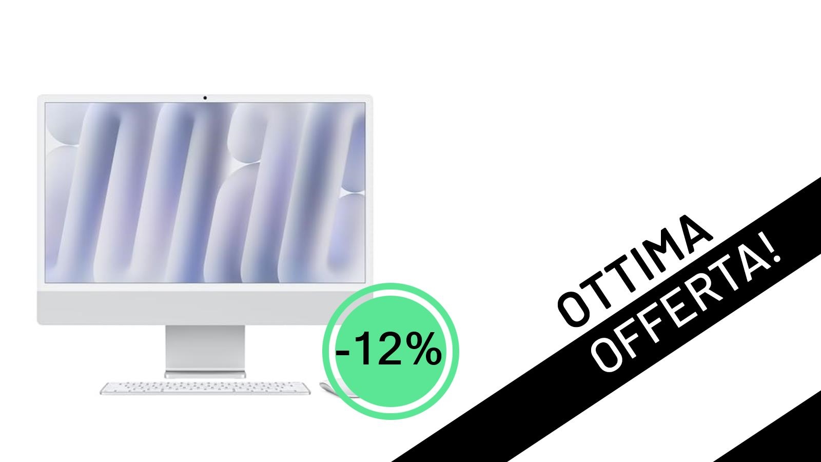 Apple iMac 24" con Chip M4: Un Potere Incredibile a un Prezzo Mai Visto, Scontato del 12%!