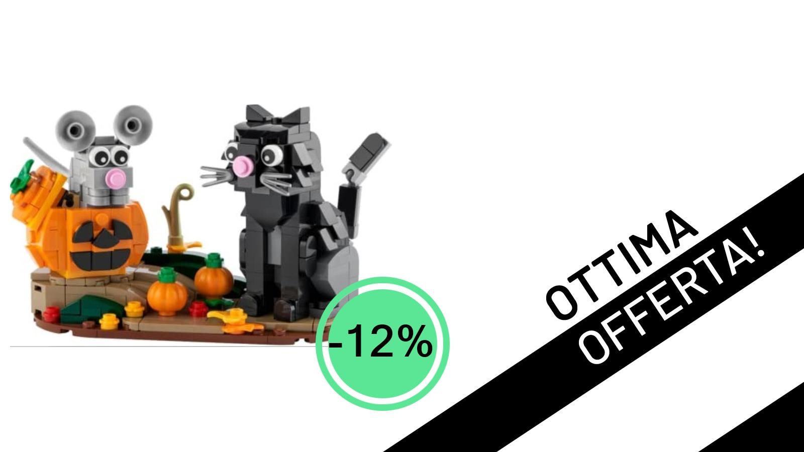 Halloween è Già Qui con LEGO: Prendi il Set "Katz und Maus" a un Prezzo Mai Visto!