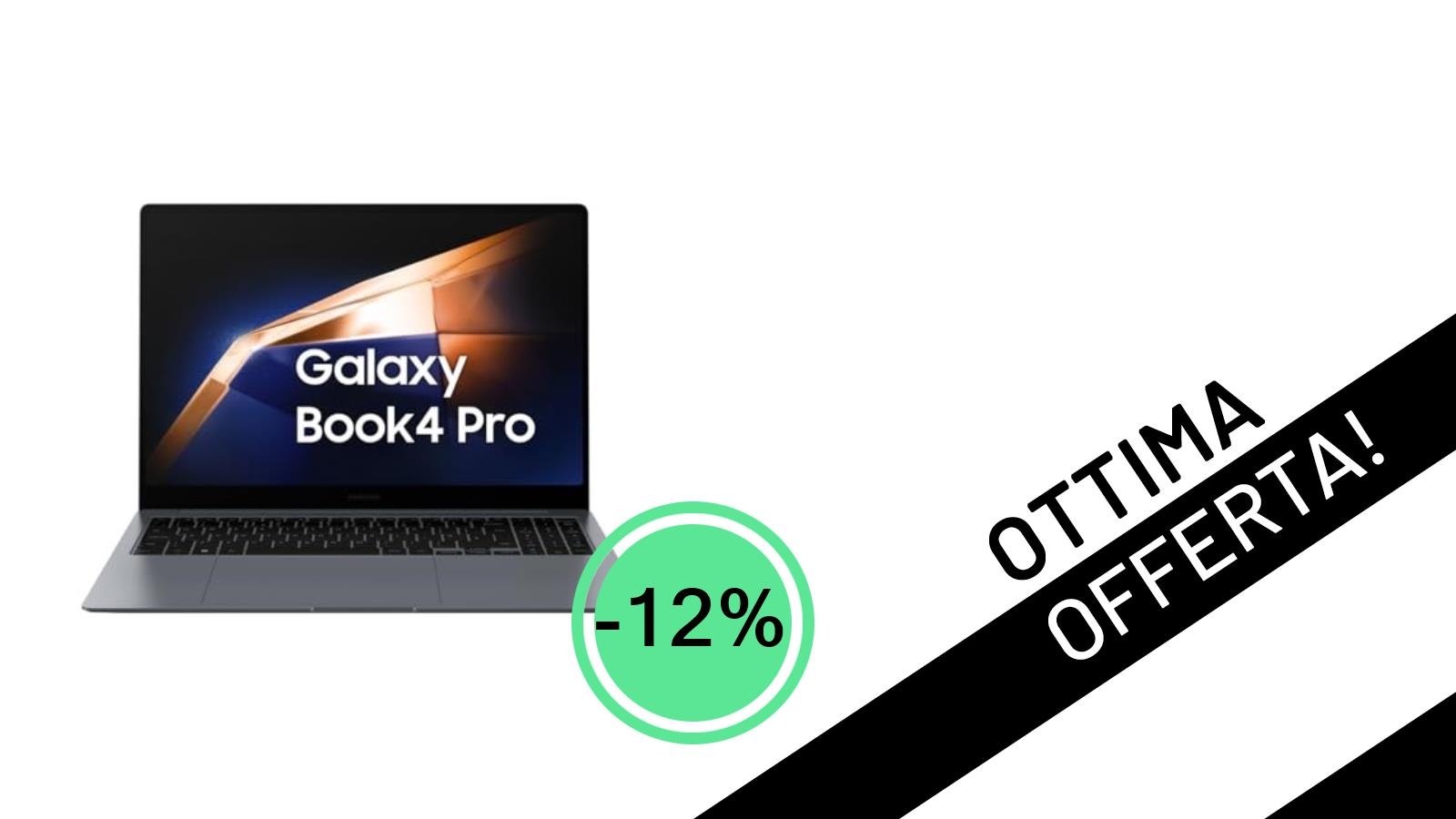 Offerta Imperdibile: Samsung Galaxy Book4 Pro con Intel Core Ultra 7 Scontato del 12%!