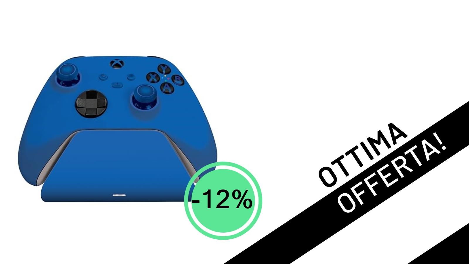 Offerta Imperdibile: Razer Base di Ricarica Rapida Shock Blue per Xbox a soli 52,74€!