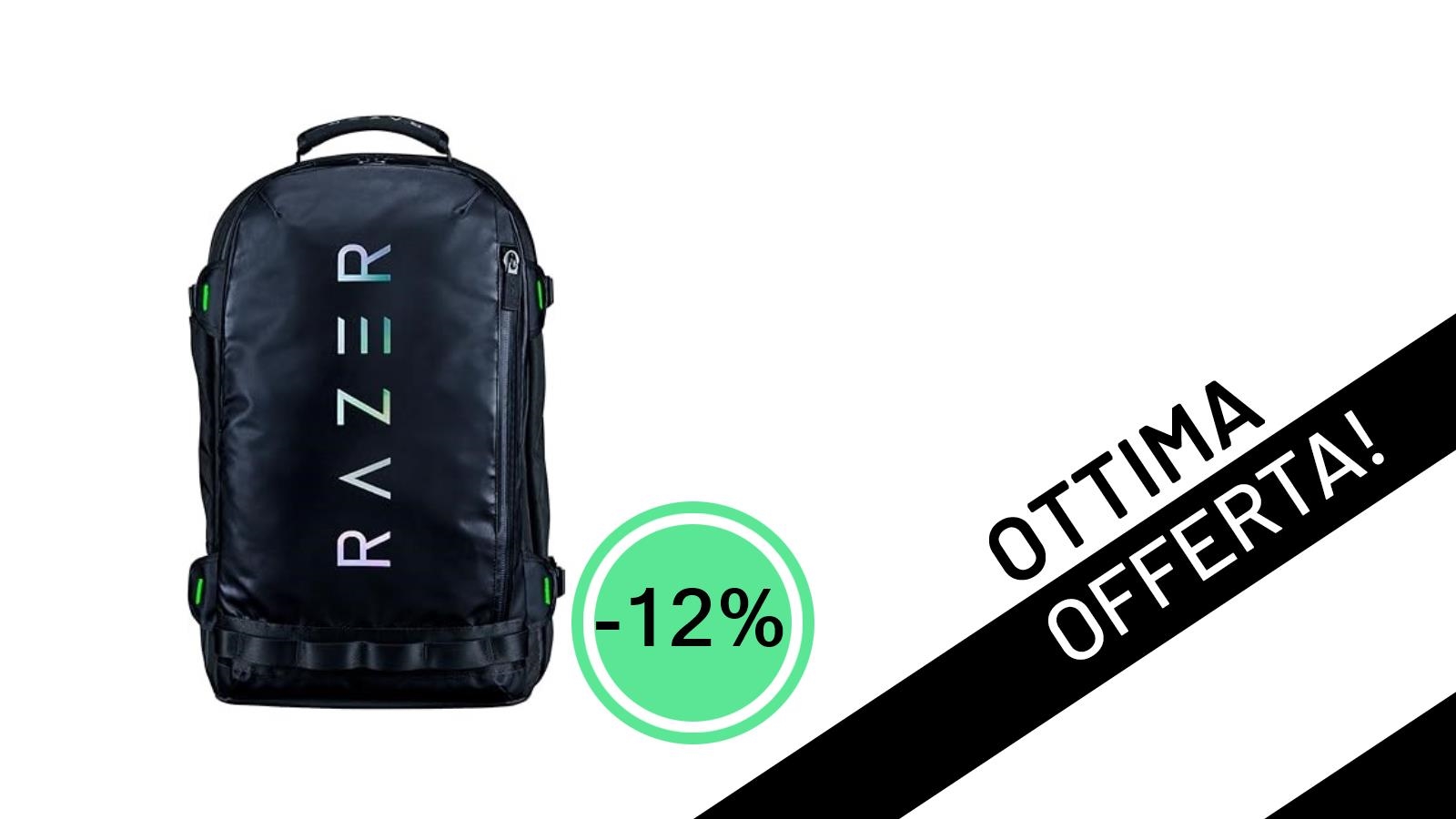 Razer Rogue V3: Lo Zaino Gadget Definitivo in Offerta Imperdibile!