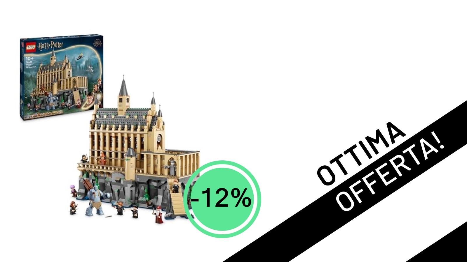 Imperdibile! Il Castello di Hogwarts LEGO Harry Potter: Sala Grande in Offerta Speciale a 162€!