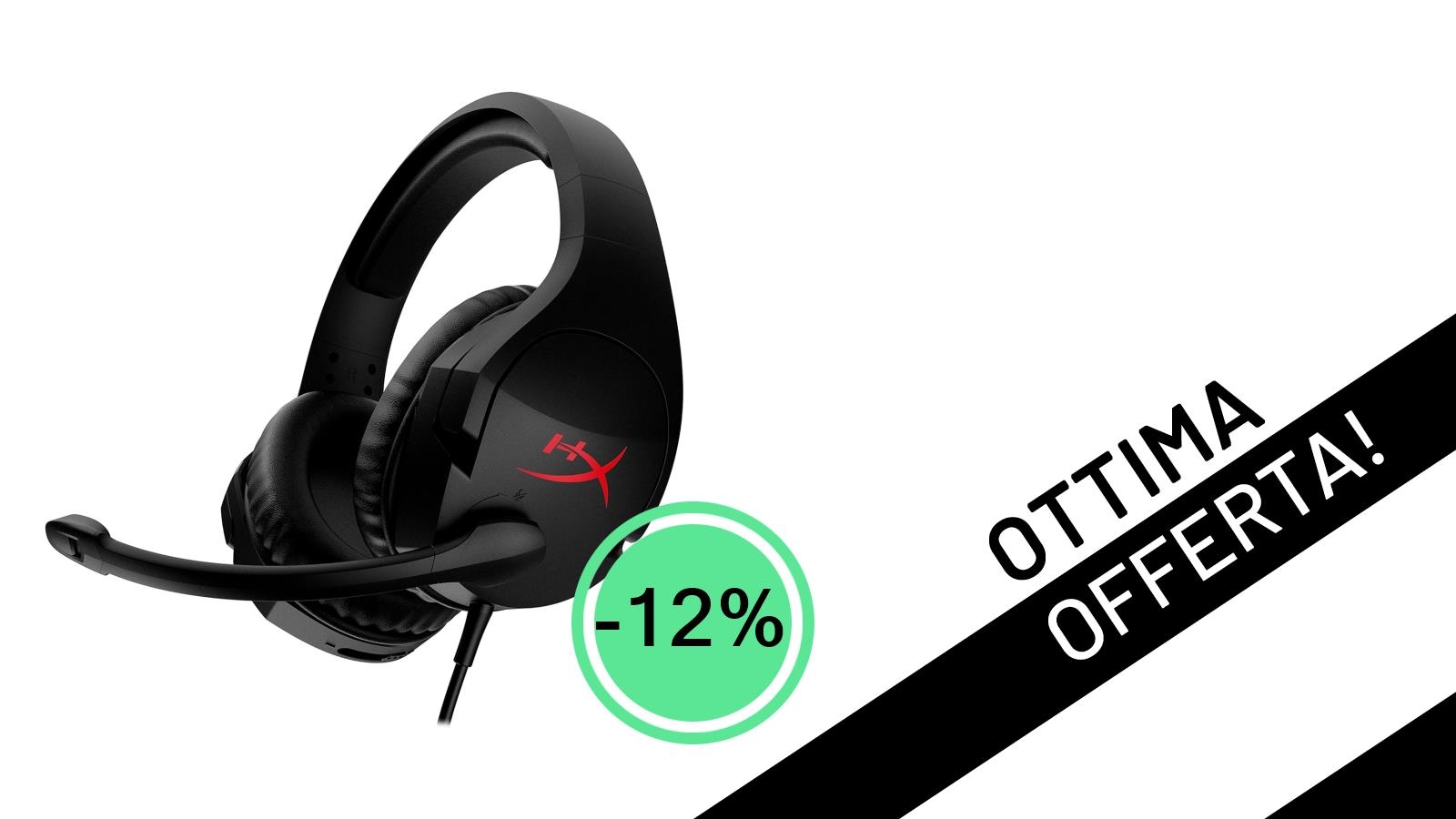 Occasione imperdibile: le cuffie gaming HyperX Cloud Stinger a un prezzo eccezionale!
