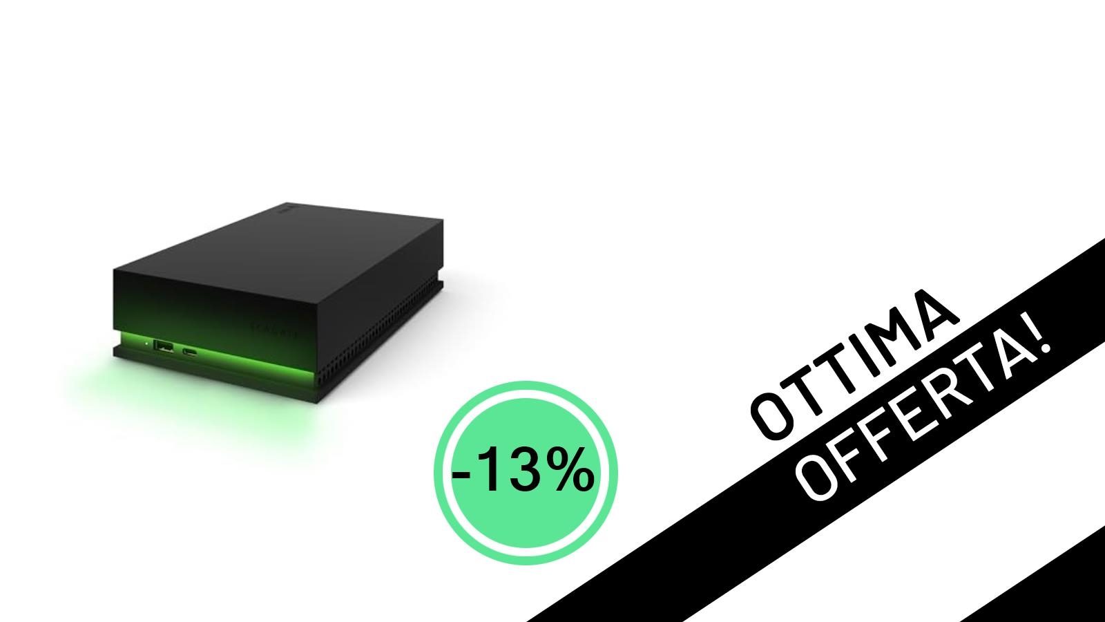 Seagate Game Drive Hub 8TB: L'Hard Disk Esterno da Gaming con LED e Servizi di Recupero Dati a un Prezzo Mai Visto!