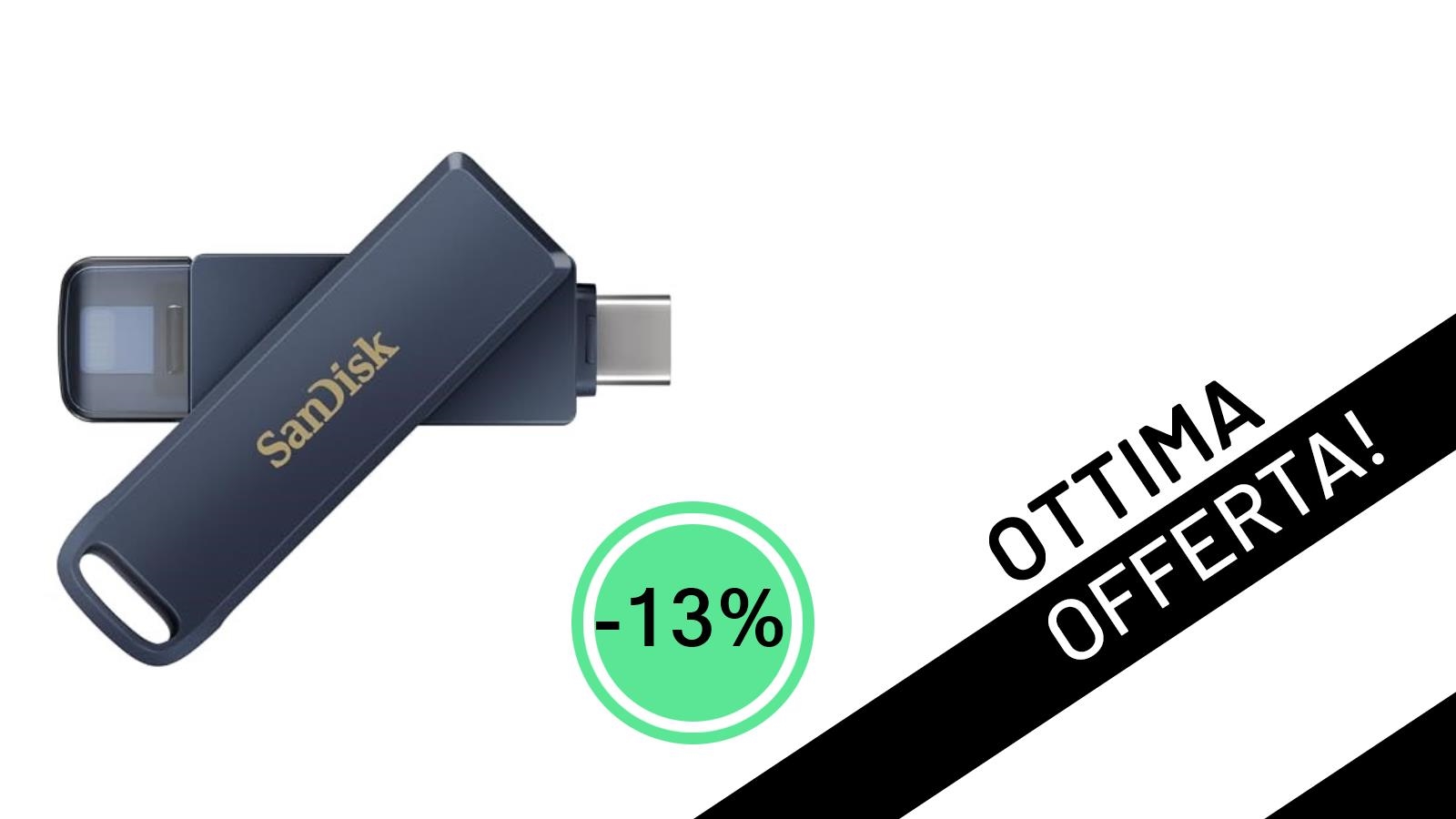 SanDisk 64GB Phone Drive: L'Archiviazione Perfetta per iPhone e iPad Ora in Offerta Imperdibile!
