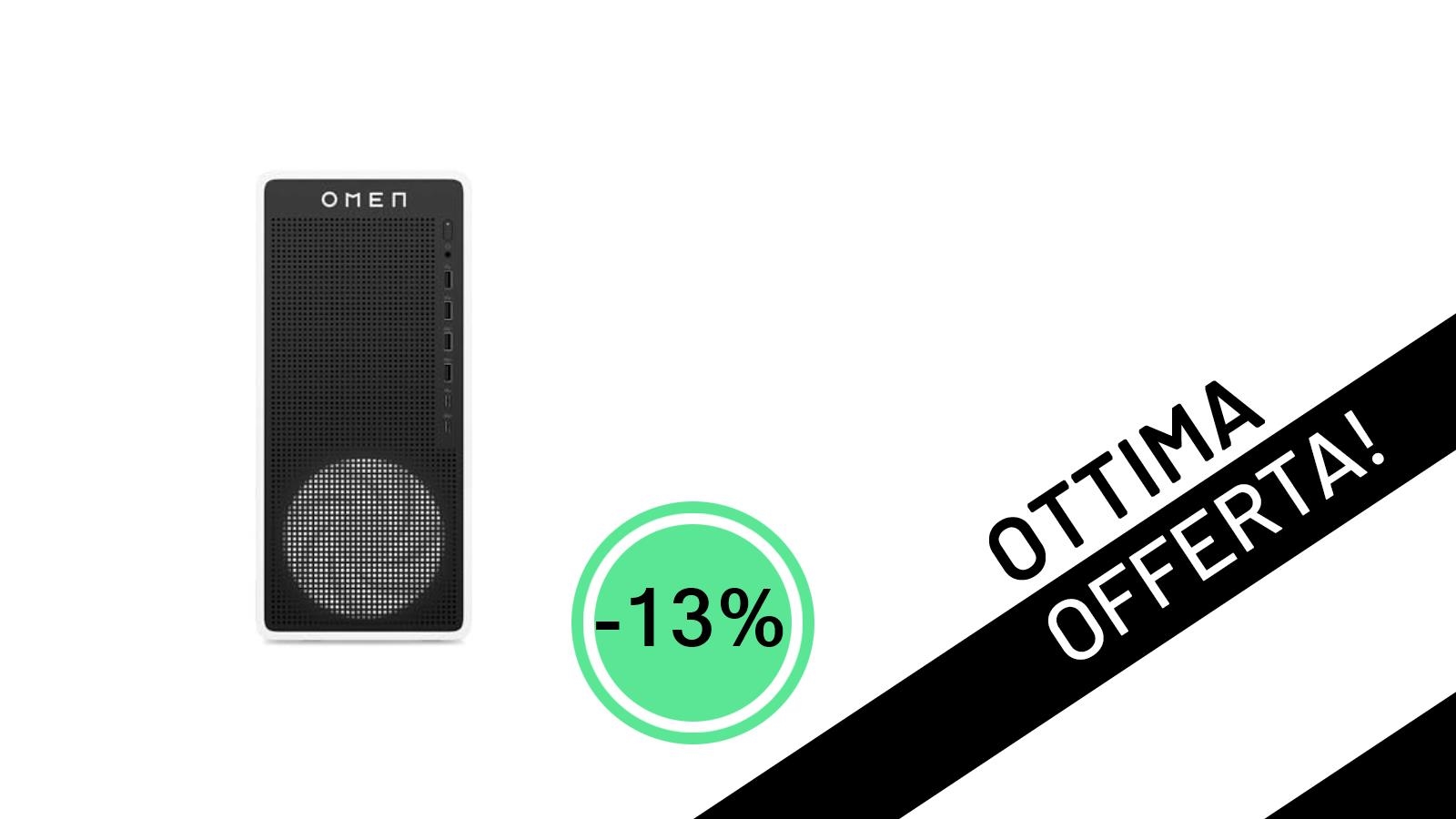 HP OMEN 16L: Il Desktop Gaming con RTX 5060 in offerta imperdibile a 1.399,99€!