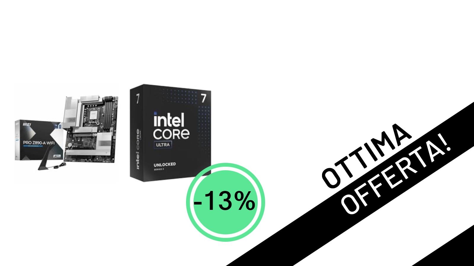 Potenza e Affidabilità al Top: MSI PRO Z890-A WIFI + Intel Core Ultra 7 Scontato del 13%!