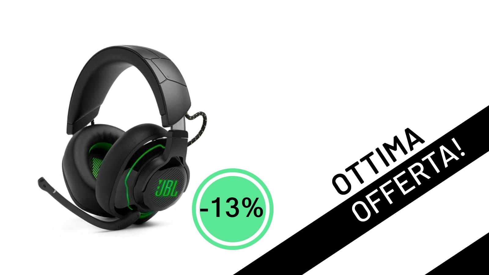 JBL Quantum 910X: L'Offerta Imperdibile sulle Cuffie Gaming Wireless per Xbox e PC!