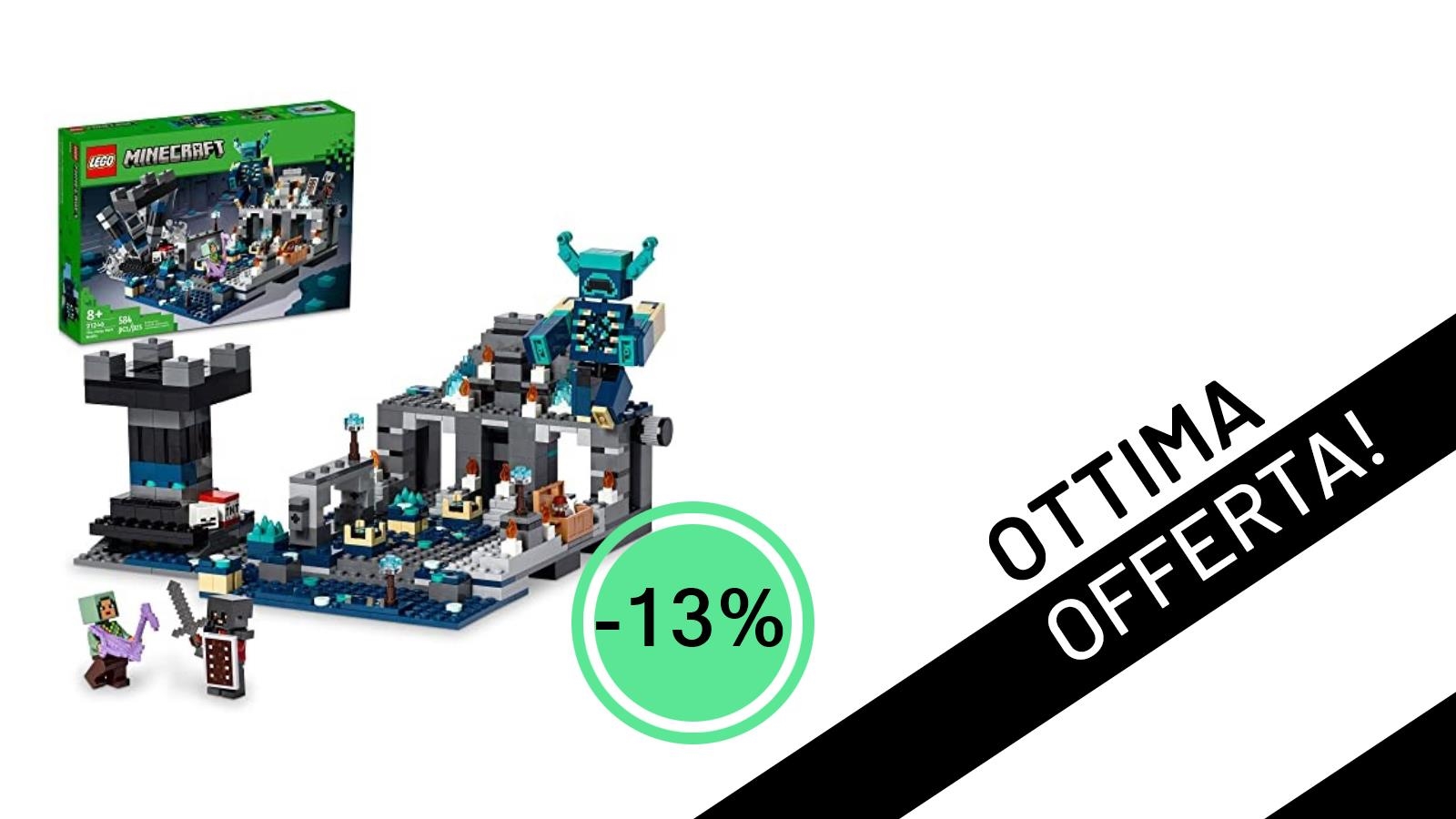 LEGO Minecraft 21246 Biome Adventure: L'Avventura ti Aspetta con uno Sconto Imperdibile del 13%!