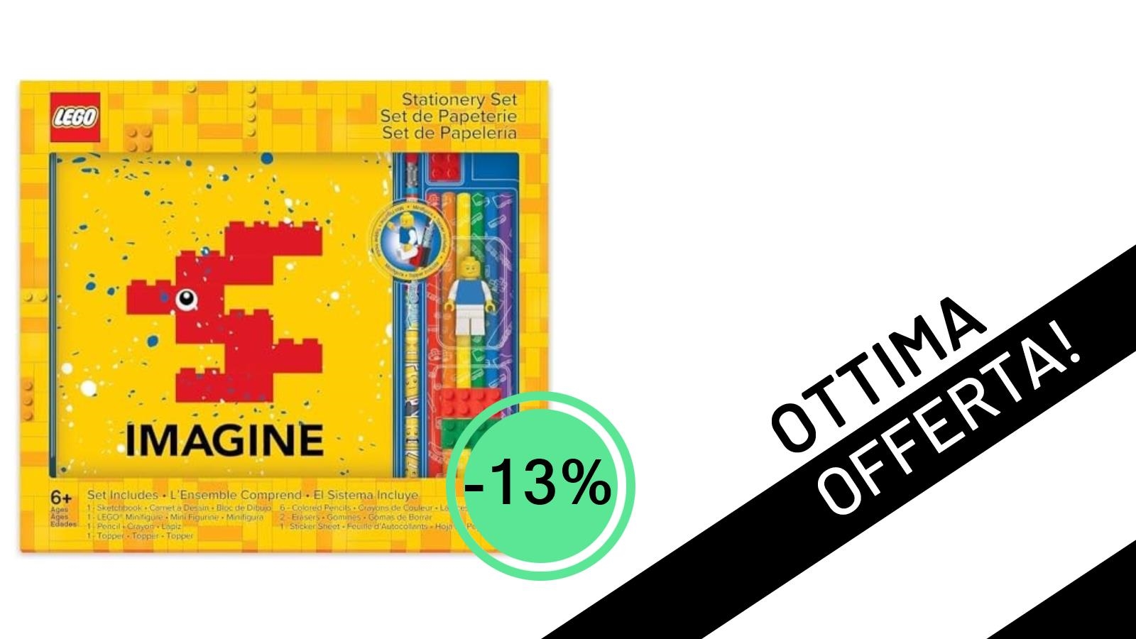 Offerta Imperdibile LEGO: Cancelleria e Creatività a Soli 27,78€!