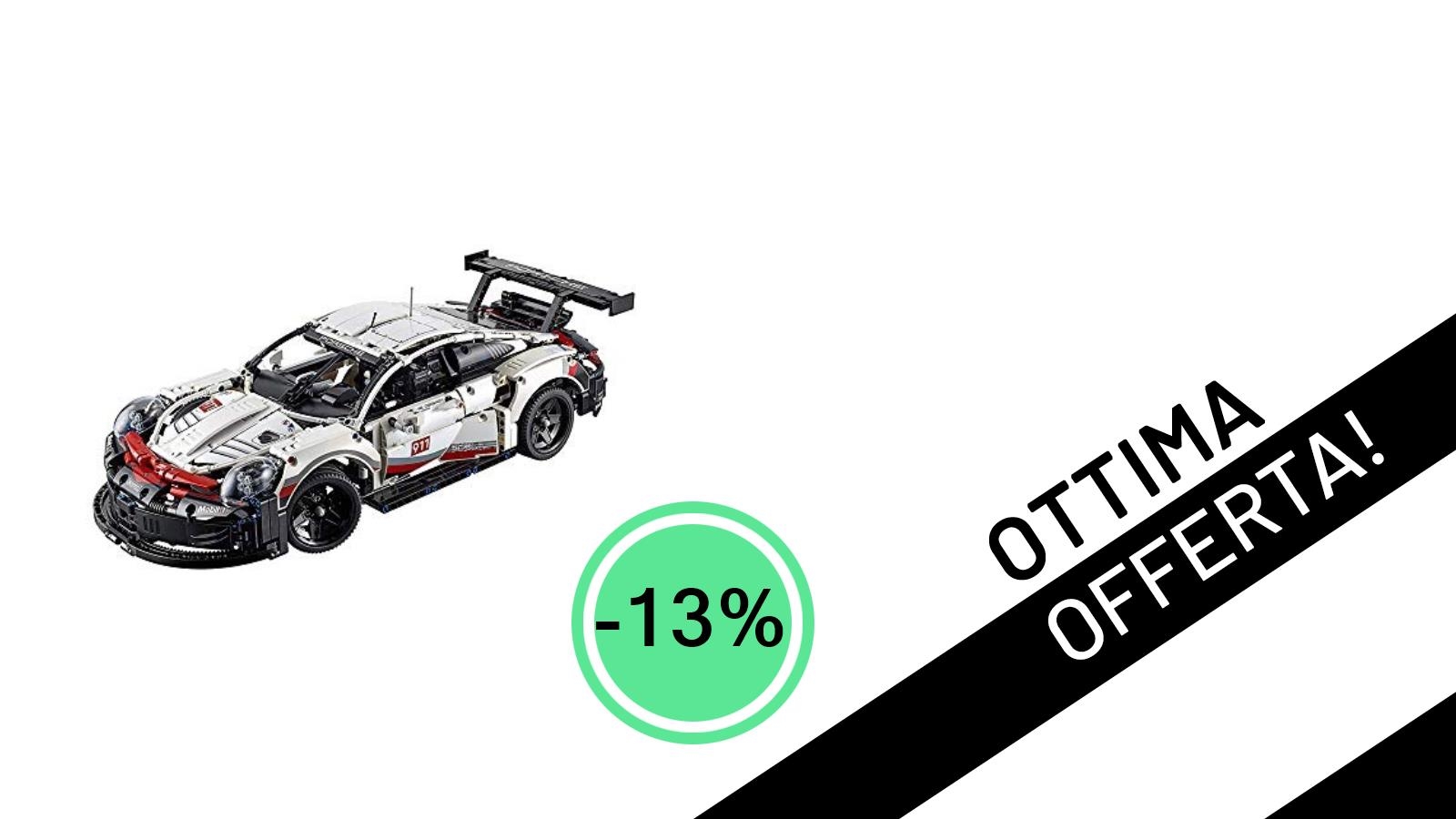 Un'Offerta da Non Perdere: La LEGO Technic Porsche 911 RSR 42096 Scontata del 13%!