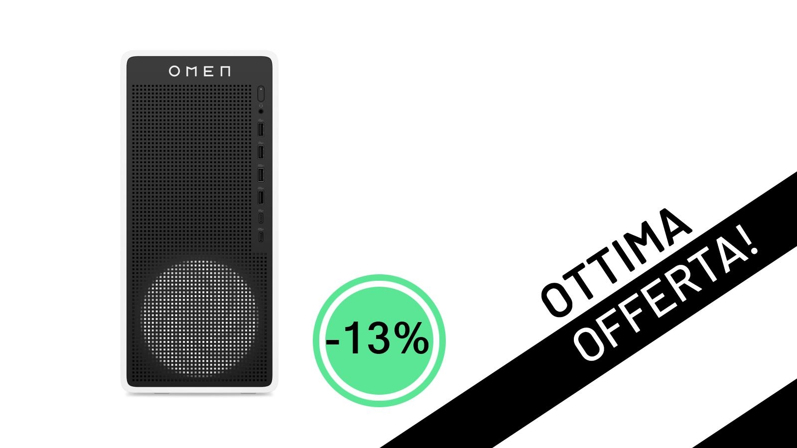 HP OMEN 16L: Il Desktop Gaming con RTX 5060 in offerta imperdibile a 1.399,99€!