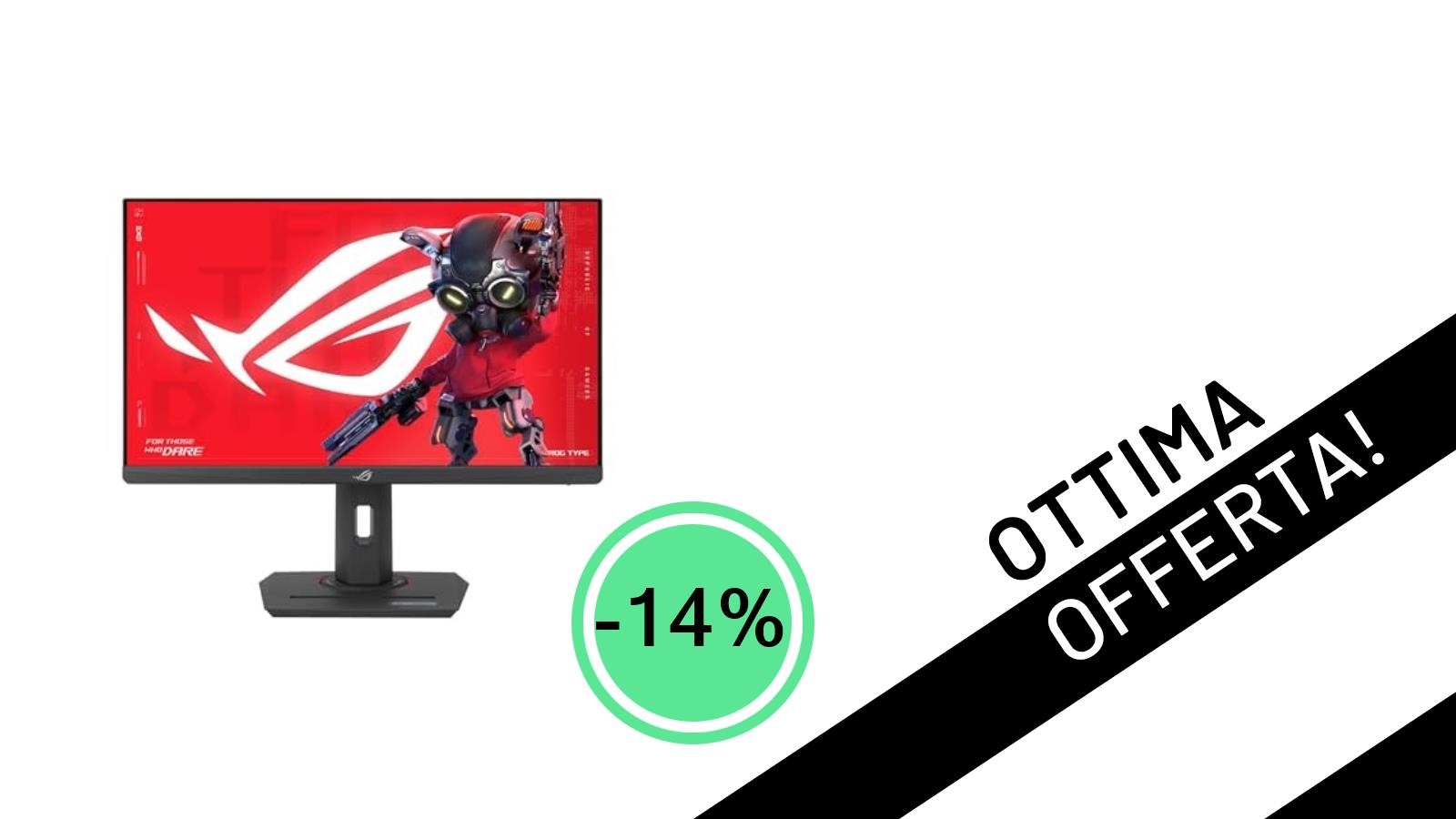 Offerta Imperdibile: L'ASUS ROG Strix XG259CMS da 310 Hz Sfreccia a 299,63€!