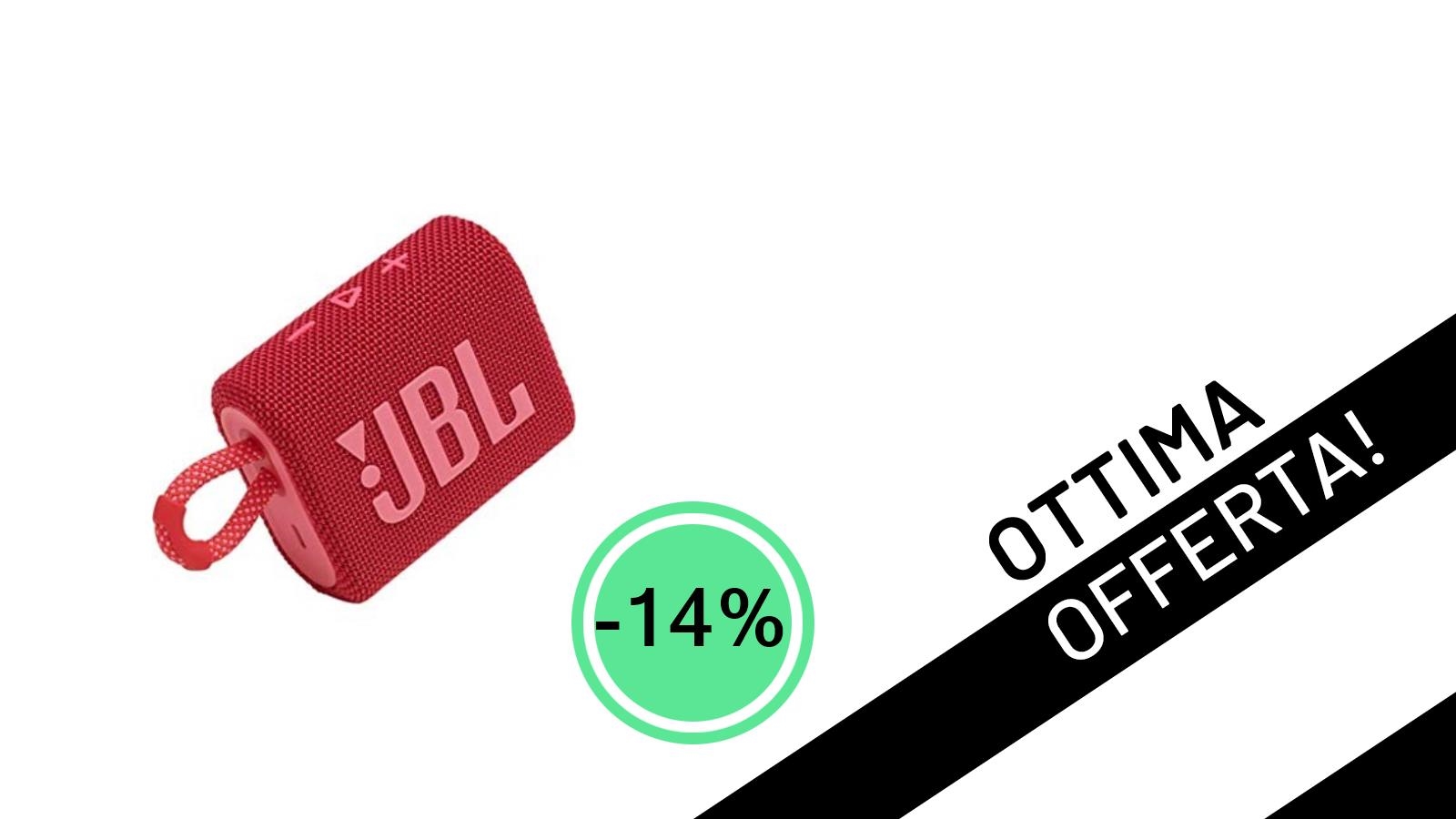 JBL GO 3: L'Altoparlante Portatile Perfetto per l'Estate, Ora a un Prezzo Irripetibile!