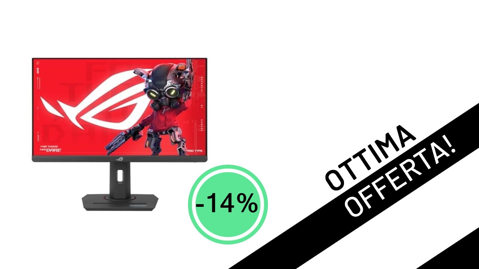 Offerta Imperdibile: L'ASUS ROG Strix XG259CMS da 310 Hz Sfreccia a 299,63€!