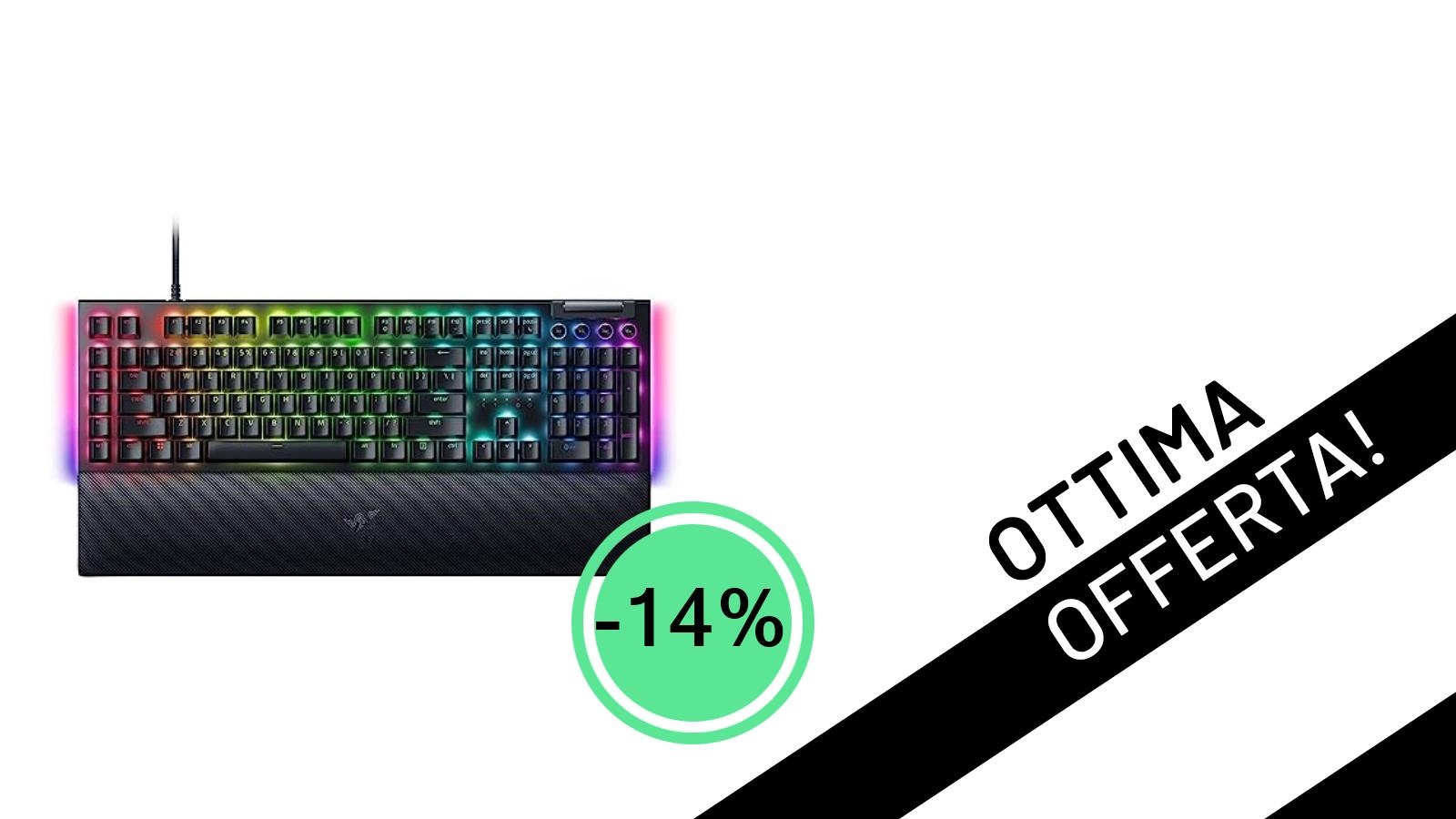 Razer BlackWidow V4: La Tastiera Meccanica da Gaming che Stavi Aspettando, Ora al -14%!