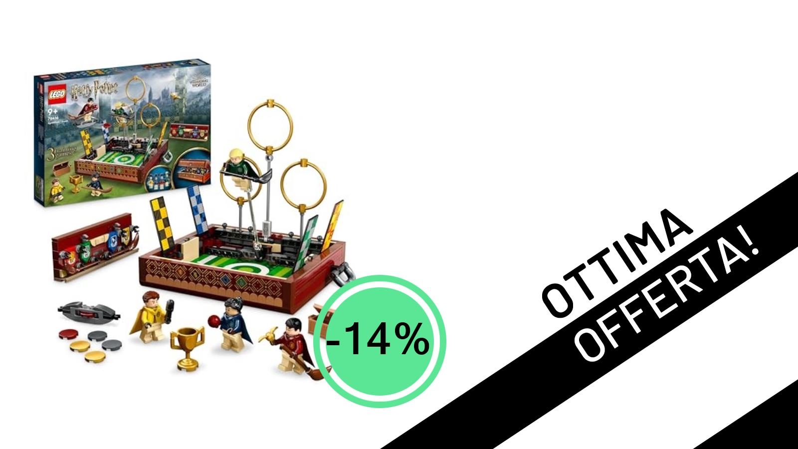 LEGO Harry Potter: Il Baule del Quidditch 76416 in Offerta Imperdibile!