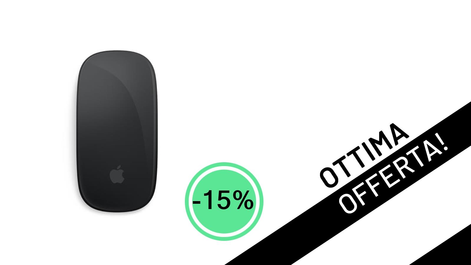 Apple Magic Mouse: L'Icona di Stile e Funzionalità Ora Tua con il 15% di Sconto a Soli 85,00€!