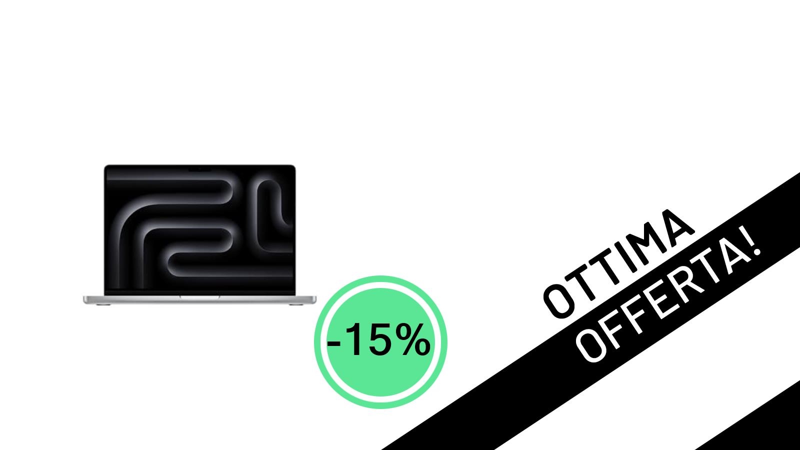 Offerta Lampo: MacBook Pro M4 2024 con 1TB SSD e chip M4 a soli 1.660€!