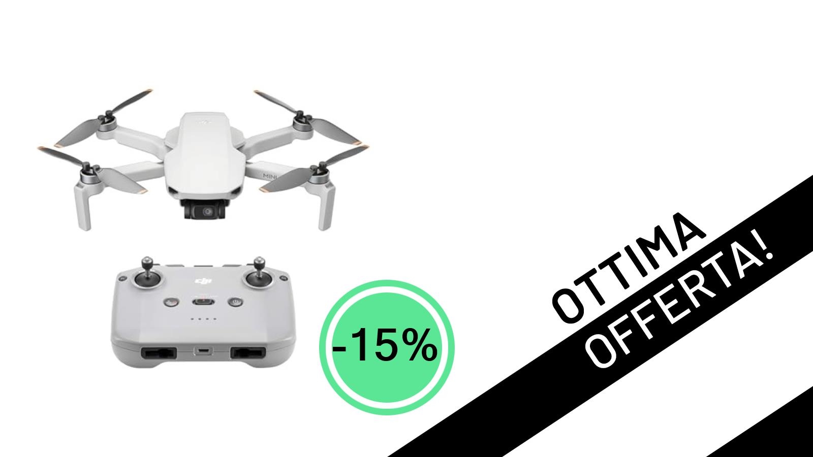 DJI Mini 4K: Il Drone Perfetto per Iniziare a Volare, Ora in Offerta!