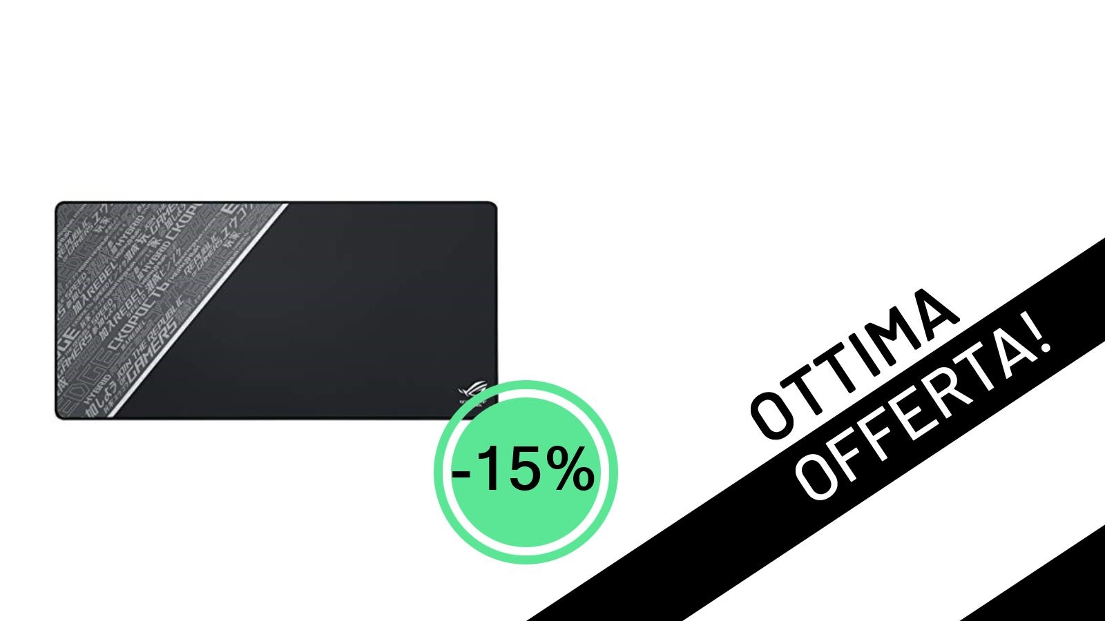 Domina Ogni Partita: Il Tappetino Gaming ASUS ROG Sheath XXL in Offerta a soli 33,98€!
