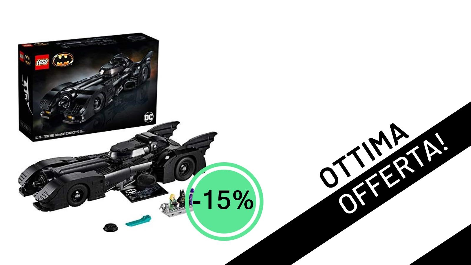 Offerta Imperdibile: La LEGO Batmobile del 1989 con uno Sconto del 15%!