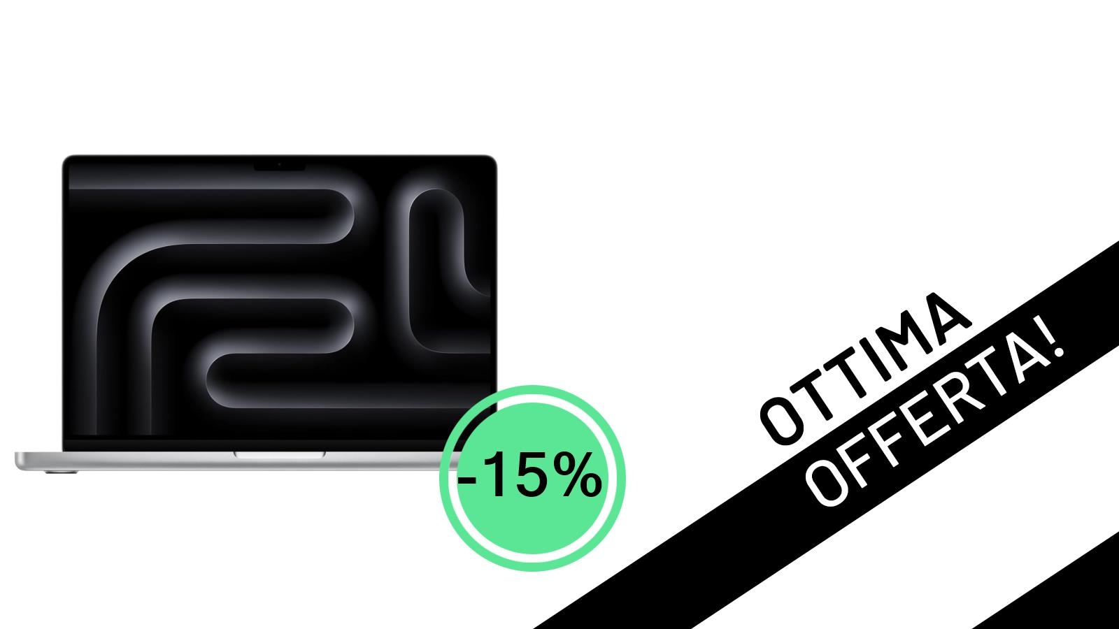 Offerta Lampo: MacBook Pro M4 2024 con 1TB SSD e chip M4 a soli 1.660€!