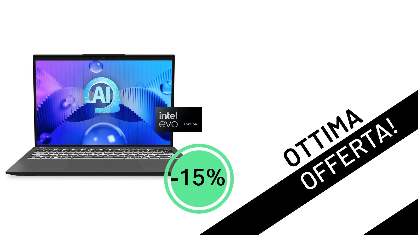 MSI Prestige 13 AI Evo: Il Notebook OLED con Intel Core Ultra 5 a un Prezzo Incredibile di 799€!