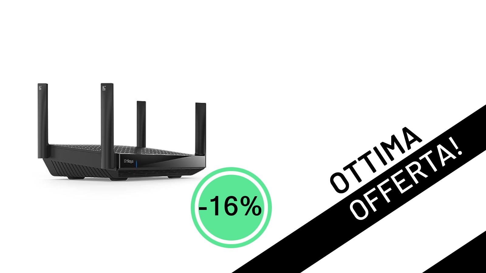 Offerta Imperdibile: Il Linksys Router Mesh Tri-Band Hydra Pro 6E Sfreccia al -16%!