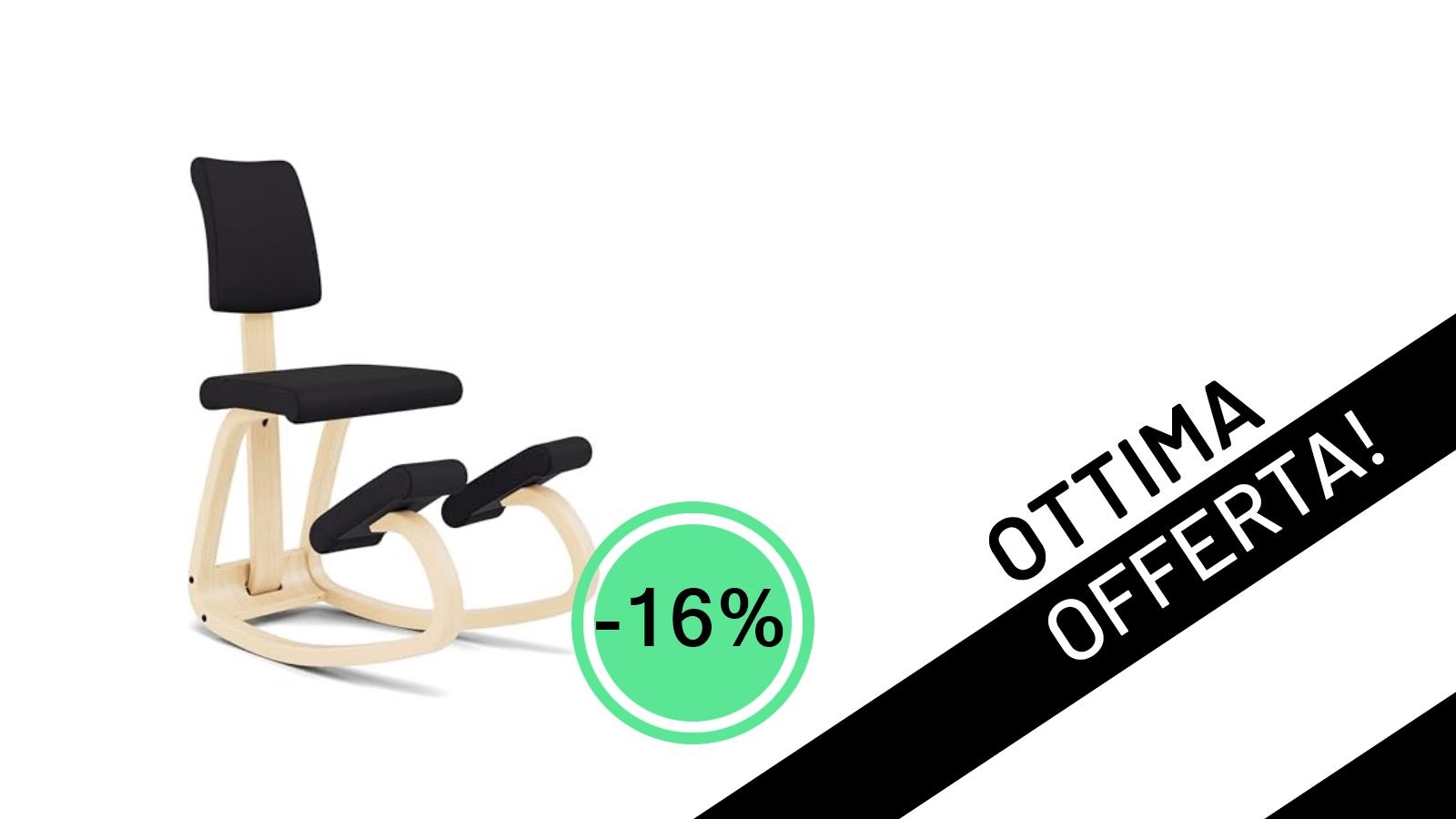 La Sedia Gaming Ergonomica Varier Variable Plus in Offerta Irripetibile: Comfort e Stile a un Prezzo Sbalorditivo
