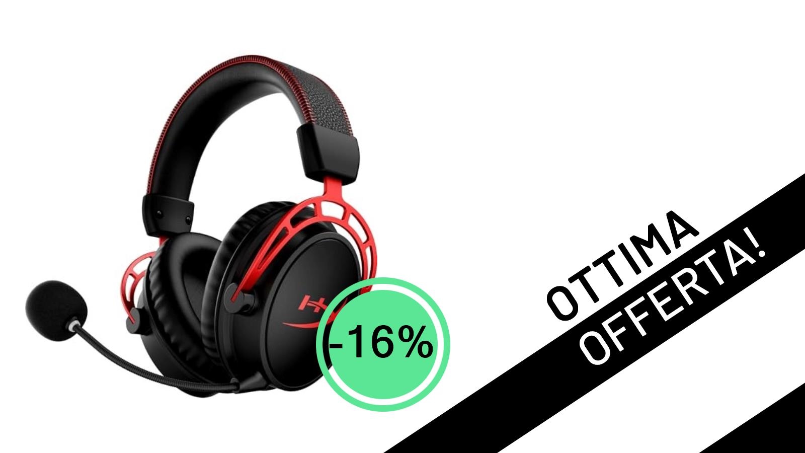 HyperX Cloud Alpha Wireless: Le Cuffie Gaming Definitive a un Prezzo Mai Visto, Scontate del 16%!