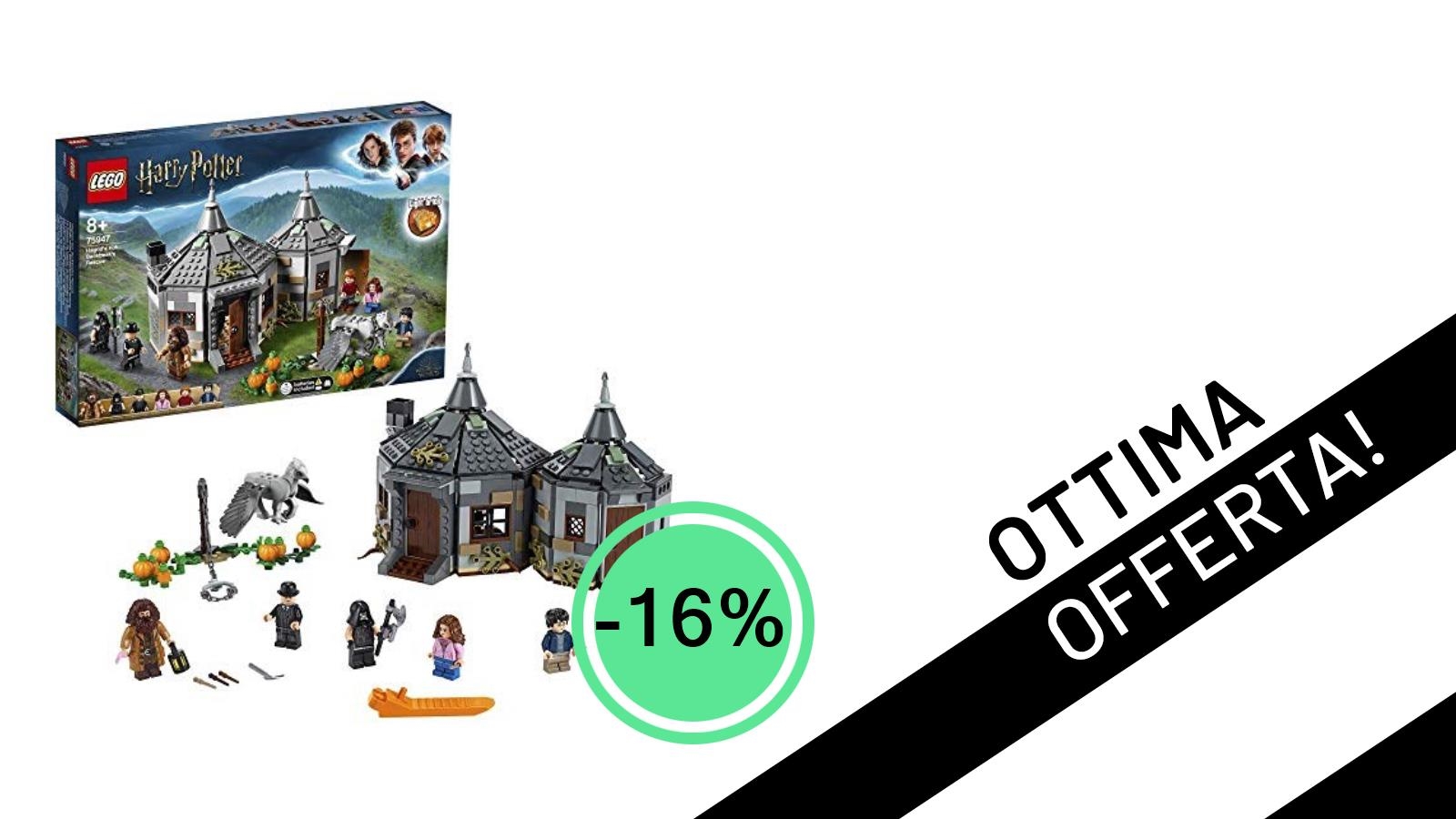 Sconto Imperdibile: La Magia di LEGO Harry Potter "La Capanna di Hagrid" ti Aspetta a 109€!